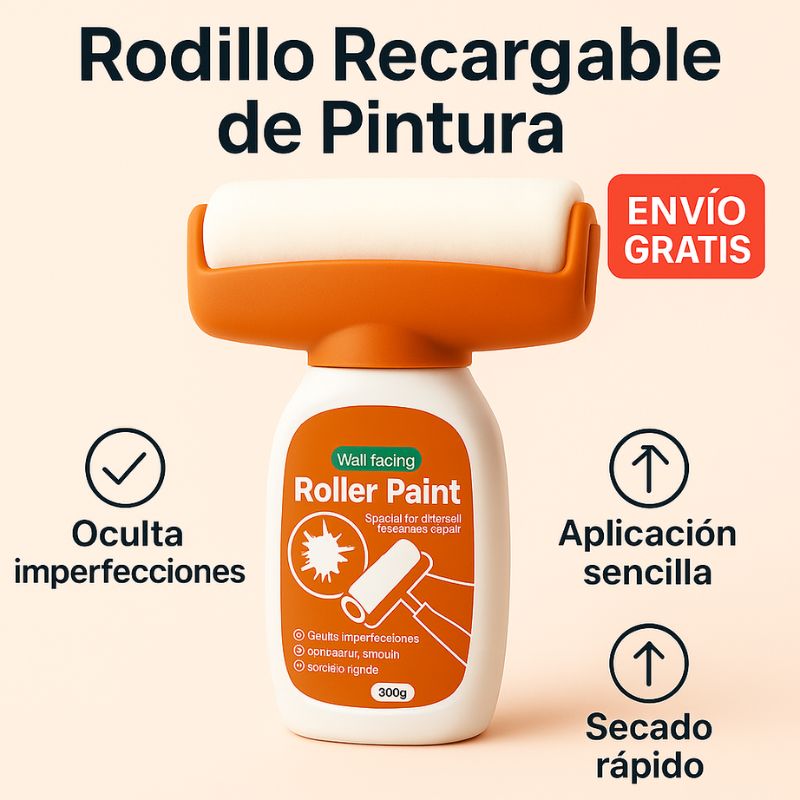 RollerFix™ | Rodillo Reparador Exprés para Paredes