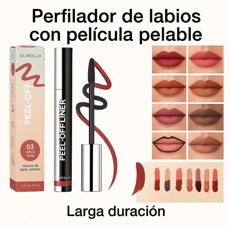 LipSculpt | Lápiz Perfilador de Labios con Película Pelable