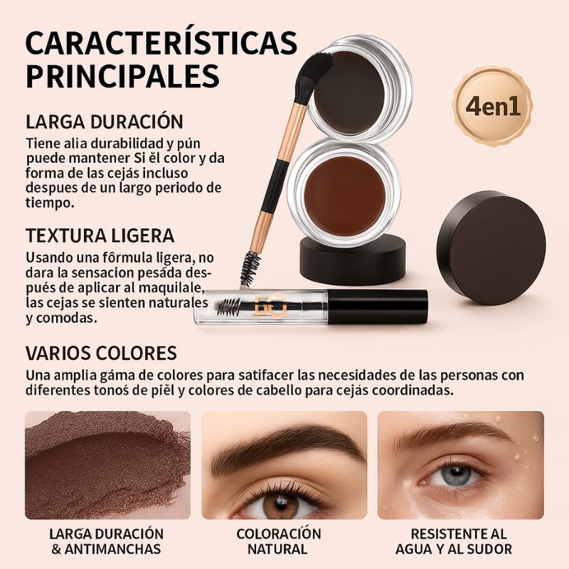 LamiGlow | Pomada Para Dibujar Cejas y Definir Delineado