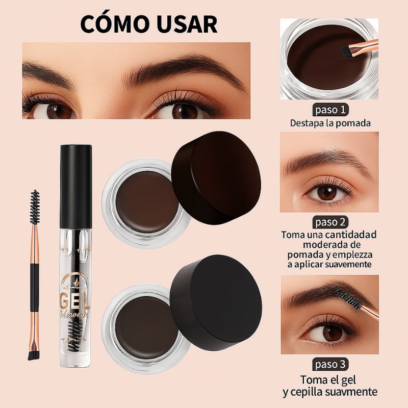 LamiGlow | Pomada Para Dibujar Cejas y Definir Delineado