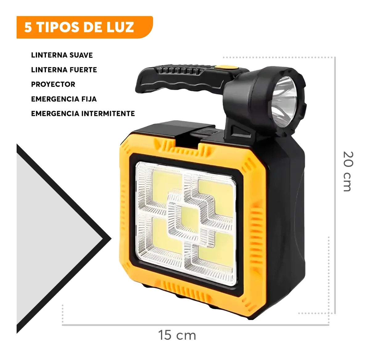 LightMultitool | Lámpara Solar con Kit de Herramientas Incorporado