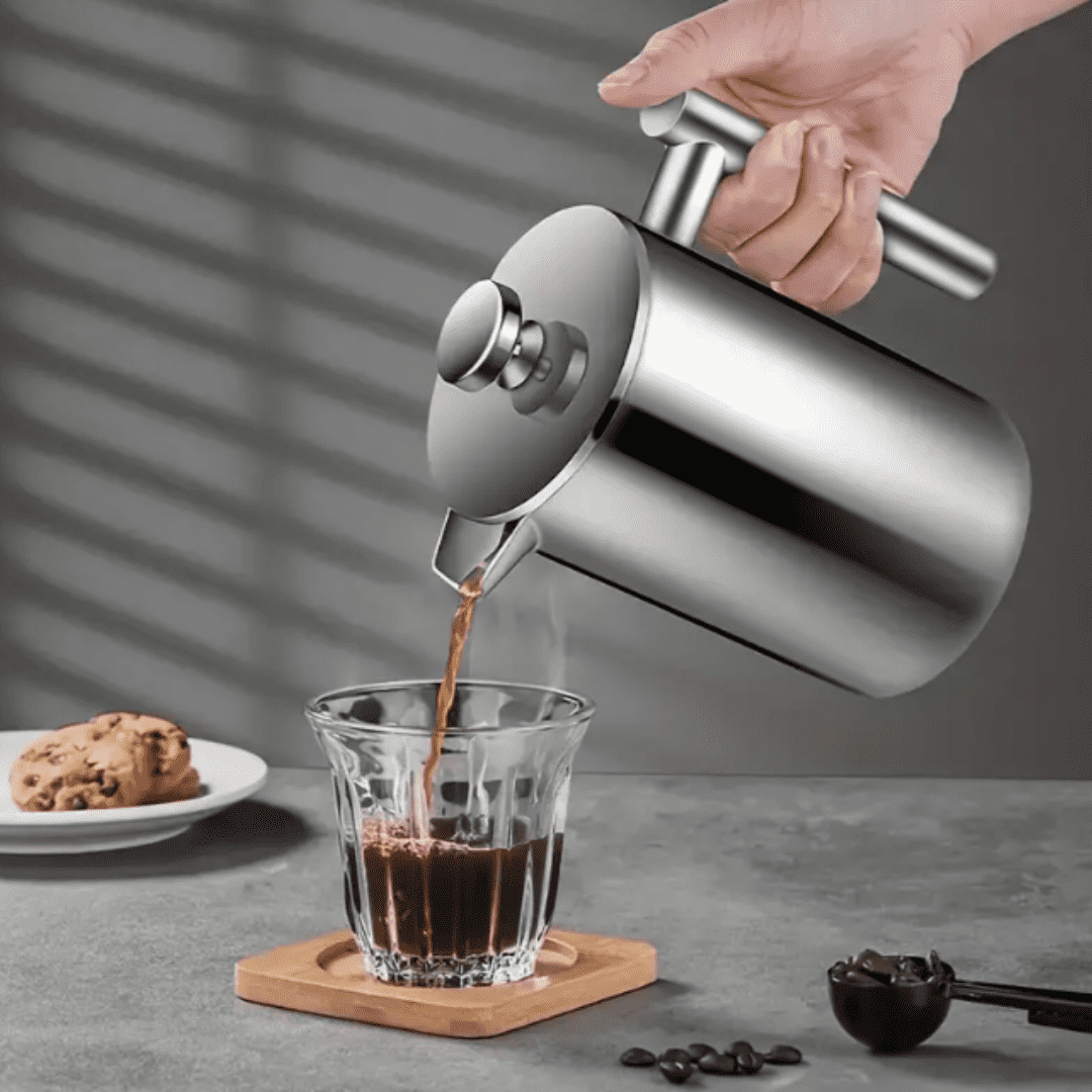 Prensa francesa en acero inoxidable 600 ML
