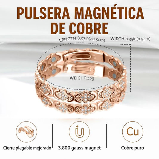 Ancestra | Pulsera Magnética de Cobre