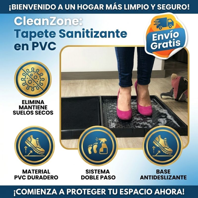 CleanZone | Tapete Sanitizante en PVC