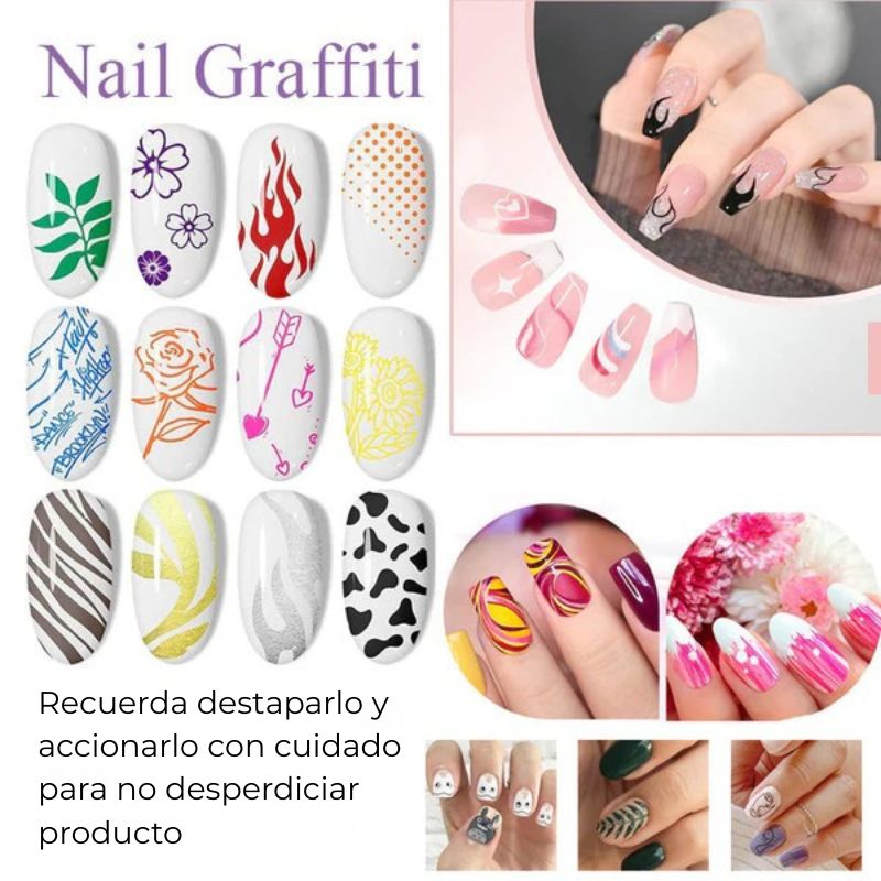 ArtNails | Bolígrafo de Pintura Acrílica para Uñas