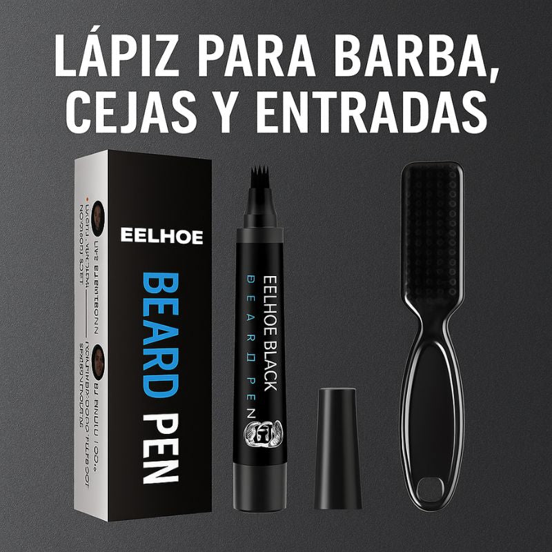 BarberInk | Lápiz Negro Para Definir Barba