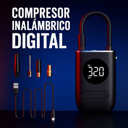 PowerAir | Compresor Inalambrico Digital