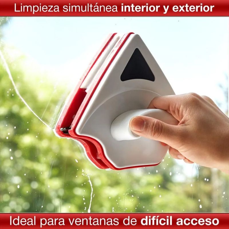 GlassPro | Limpia Vidrios Magnético Doble