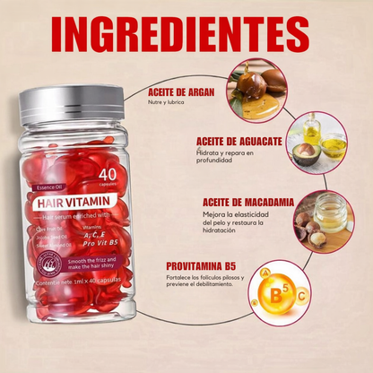 DERMAROLLER - Rodillo para el crecimiento de las cejas y el cabello + Vitaminas