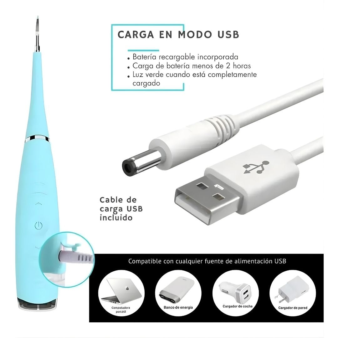SonicSmile Pro | Cepillo Eléctrico Quita Sarro