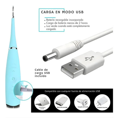 SonicSmile Pro | Cepillo Eléctrico Quita Sarro