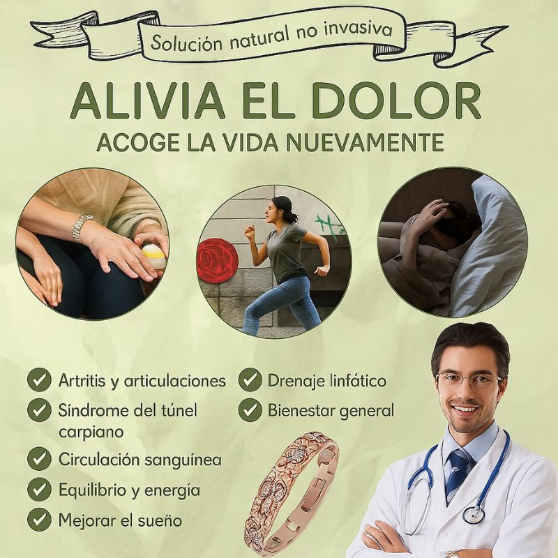 Ancestra | Pulsera Magnética de Cobre