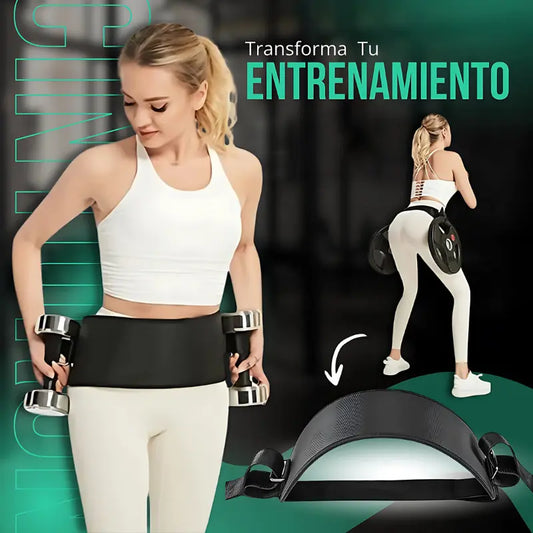 HipThrust Master | Cinturón de levantamineto de cadera y ejercicios de glúteo