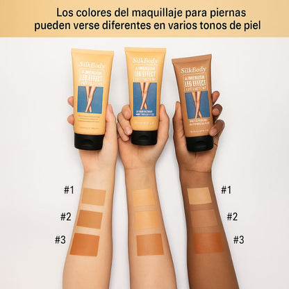 SilkBody | Maquillaje Corporal Disimula Imperfecciones y Unifica el Tono