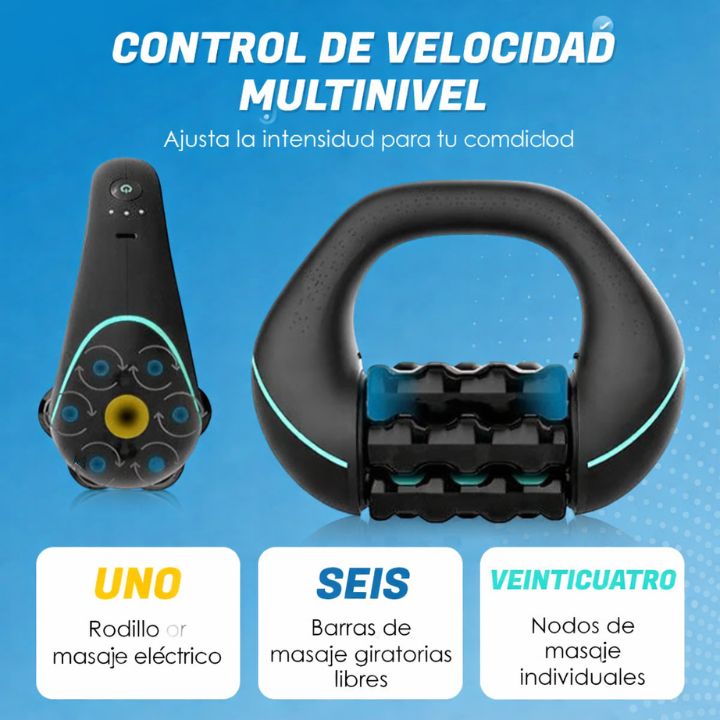 RollRelax | Masajeador De Rodillo Eléctrico
