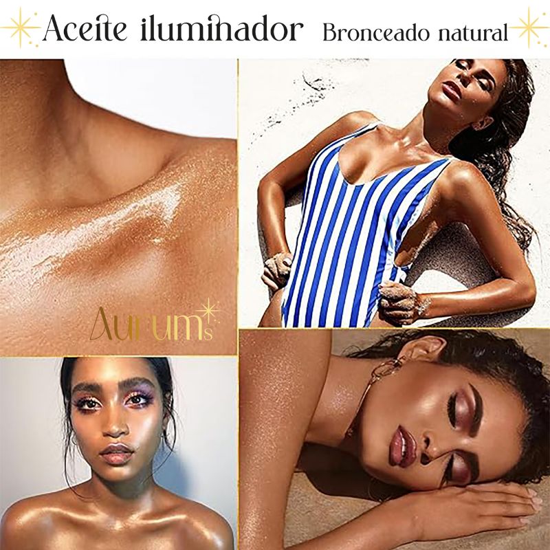 Aurums Body | Aceite Iluminador Bronceado Natural