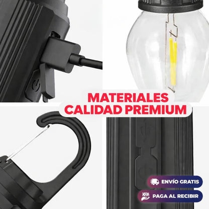 LumenGo | Luz Led Multifuncional Recargable Portátil