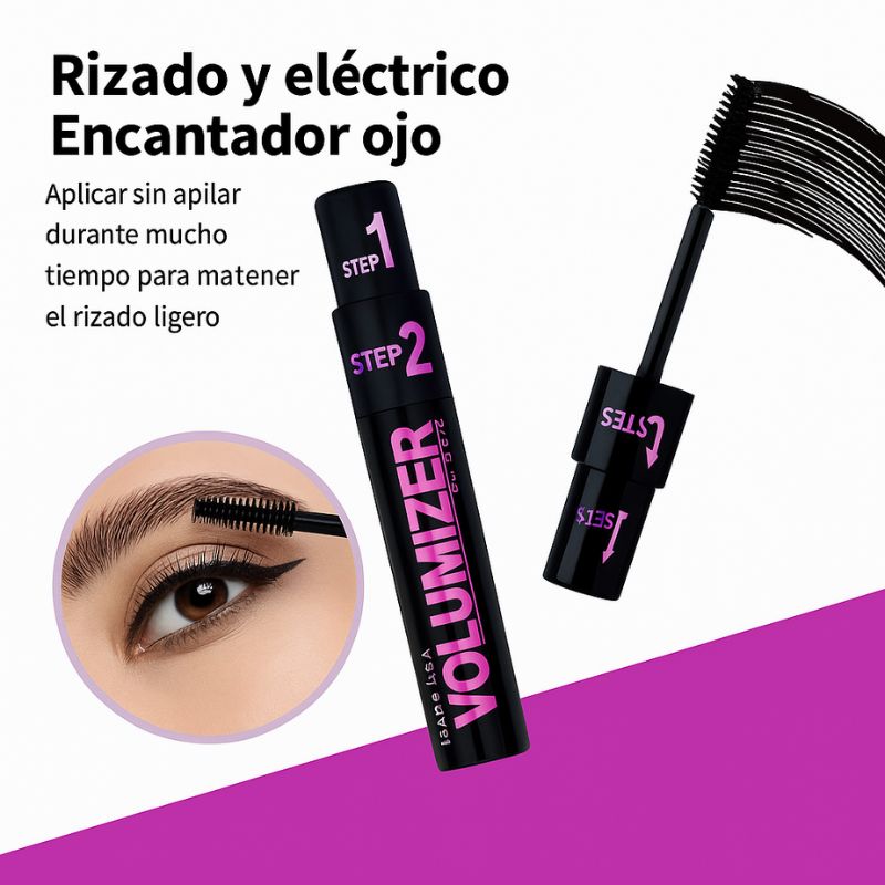 VoluLash | Máscara 2 en 1 que Alarga y Da Volumen