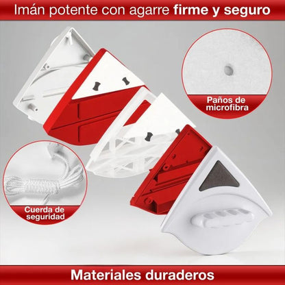GlassPro | Limpia Vidrios Magnético Doble