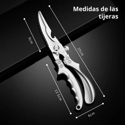 KitchenPro | Tijeras de Cocina en Acero Inoxidable