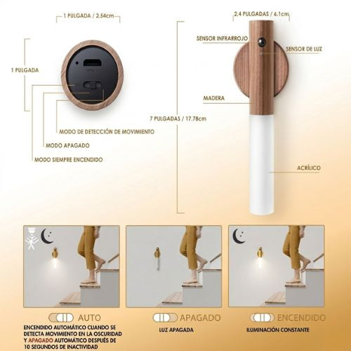 LuminLux | Lámpara Inteligente Inalámbrica y Recargable