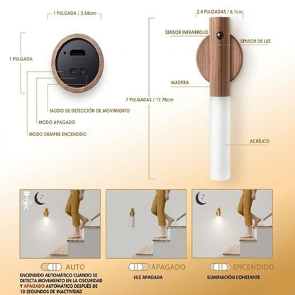 LuminLux | Lámpara Inteligente Inalámbrica y Recargable