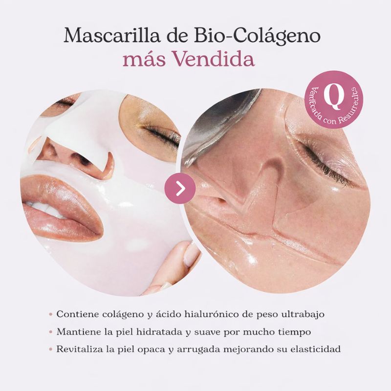 GlowUp| Kit De Mascarillas De Colageno Coreanas