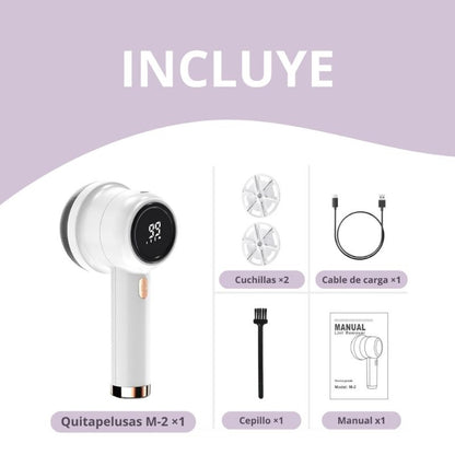 SpinClean | Removedor De Pelusa Eléctrico Recargable
