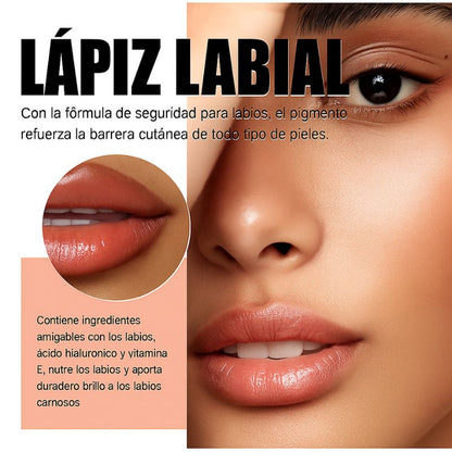LipSculpt | Lápiz Perfilador de Labios con Película Pelable