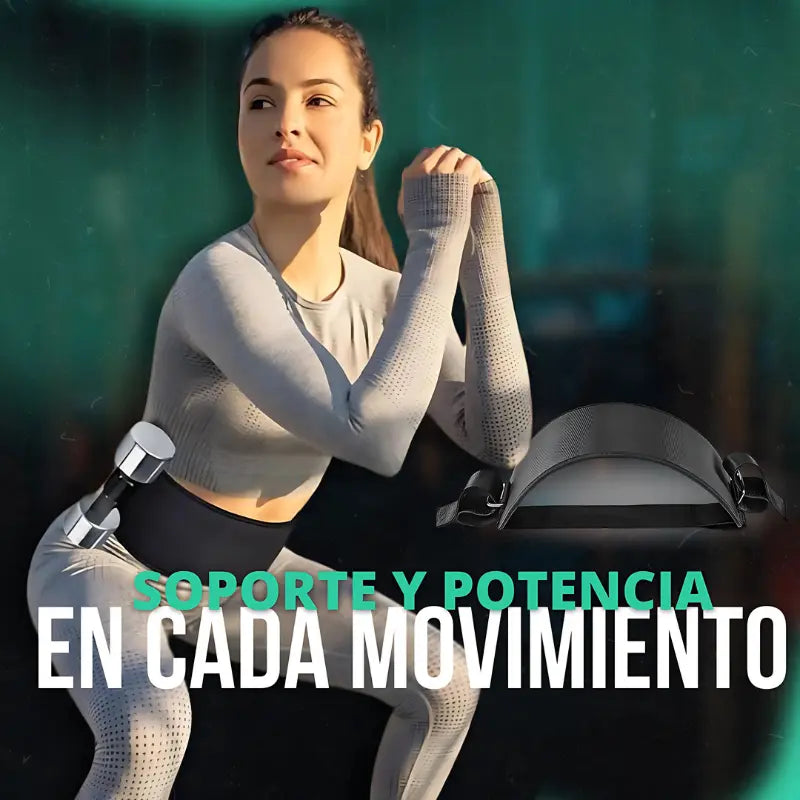 HipThrust Master | Cinturón de levantamineto de cadera y ejercicios de glúteo