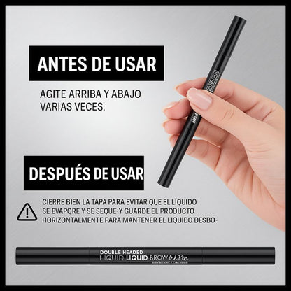 PerfectLine | Lápiz de Cejas 2 en 1 con dos Puntas