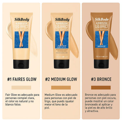 SilkBody | Maquillaje Corporal Disimula Imperfecciones y Unifica el Tono