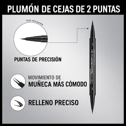 PerfectLine | Lápiz de Cejas 2 en 1 con dos Puntas