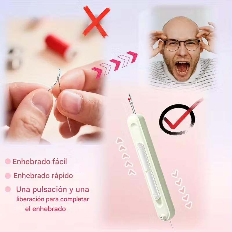 EnhebraPro | Enhebrador de agujas y descosedor 2 en 1