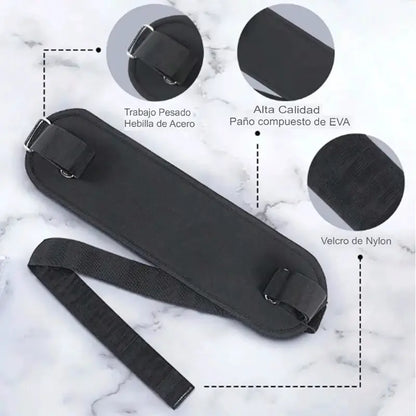 HipThrust Master | Cinturón de levantamineto de cadera y ejercicios de glúteo