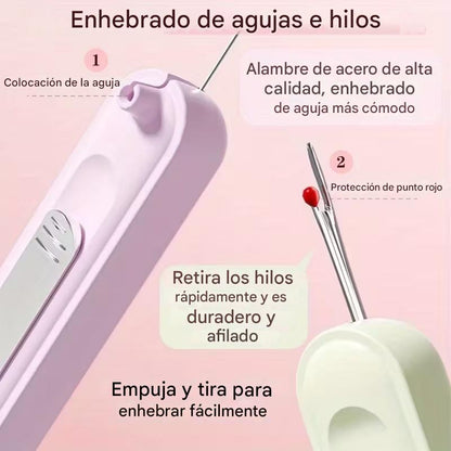 EnhebraPro | Enhebrador de agujas y descosedor 2 en 1