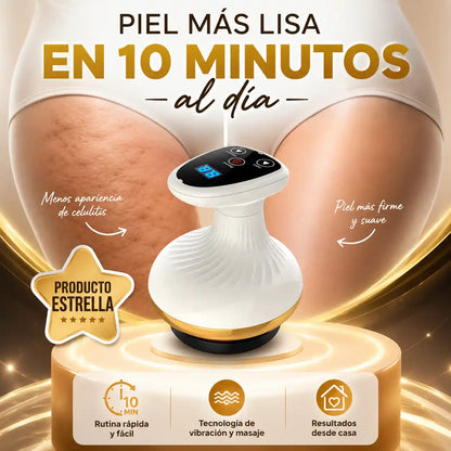 VeloCurve® Masajeador Anticelulitis Inteligente | Piel más lisa en solo minutos al día