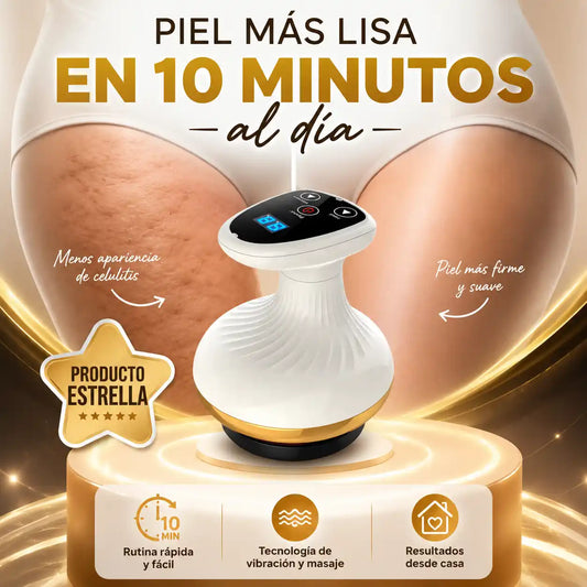 VeloCurve® Masajeador Anticelulitis Inteligente | Piel más lisa en solo minutos al día
