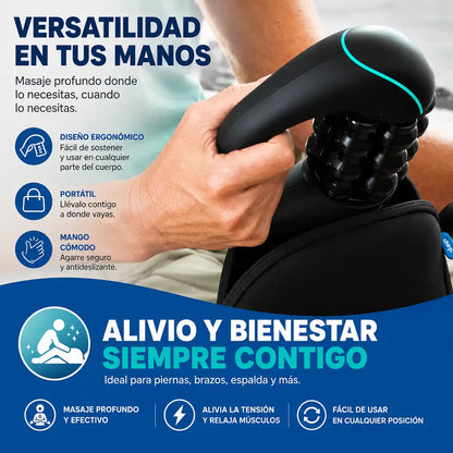 PulseRoll™ Masajeador Linfático Eléctrico | Piernas más ligeras y relajadas en minutos