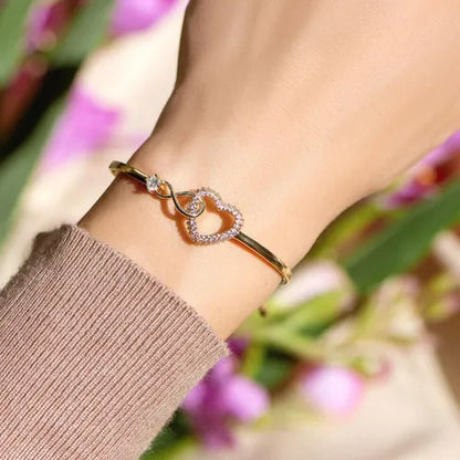 Eternal | Brazalete Ajustable Corazón Infinito