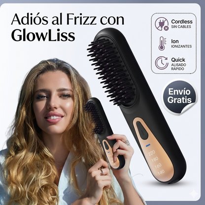 GlowLiss | Cepillo Alisador Inalámbrico