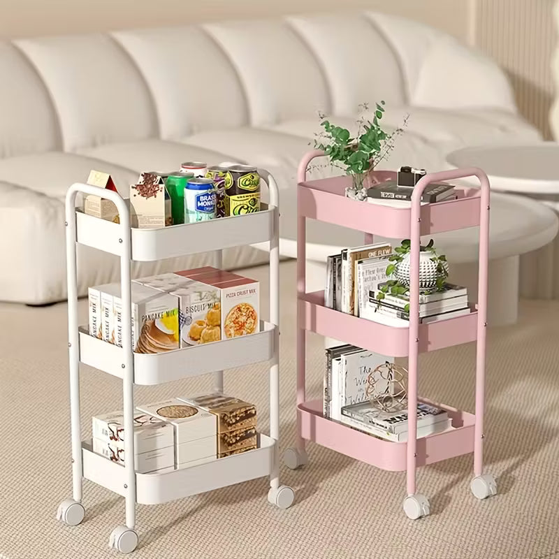 HomeCart | Carrito Estante Multiusos 3 En 1