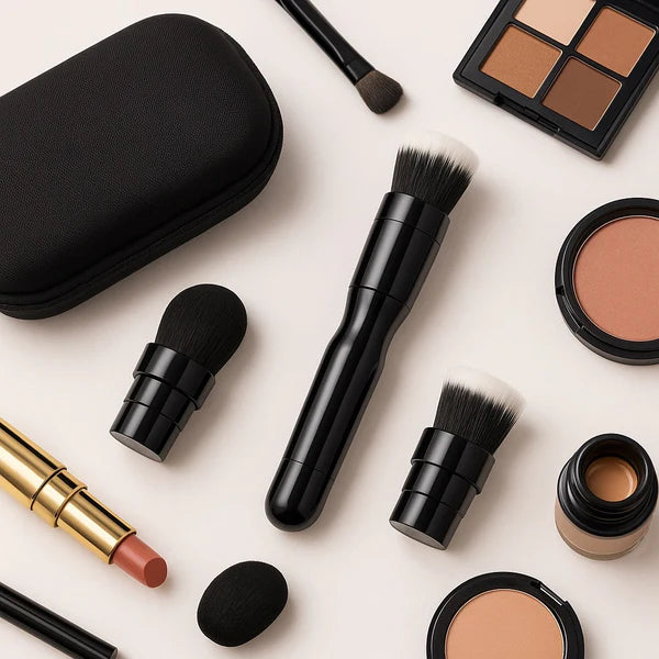 LumiBlend | Kit de Brochas Giratorias para Maquillaje