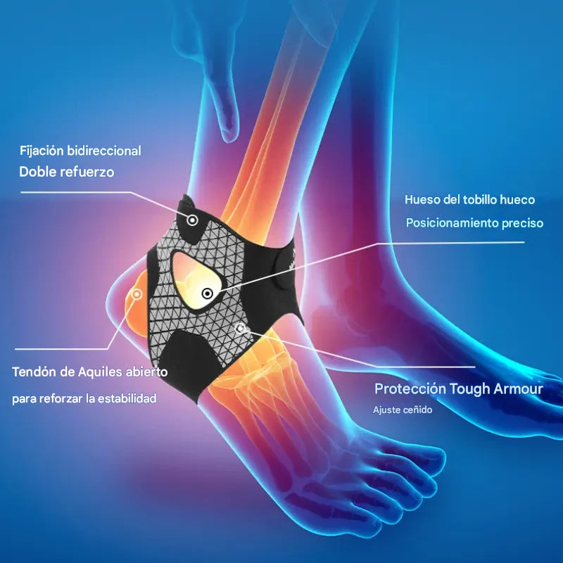 SureFoot | Tobillera Elástica Ajustable con Velcro