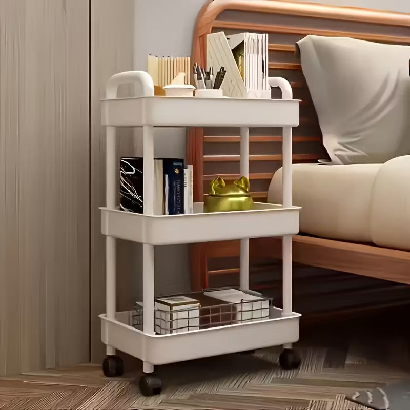 HomeCart | Carrito Estante Multiusos 3 En 1