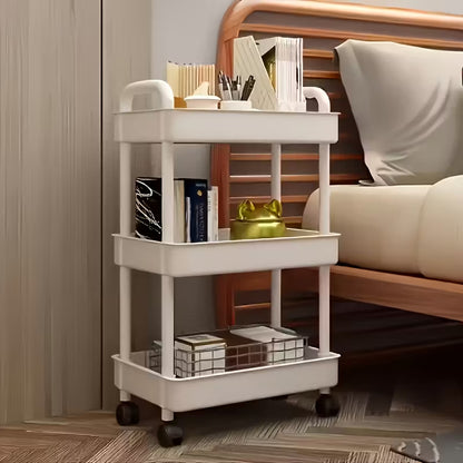 HomeCart | Carrito Estante Multiusos 3 En 1