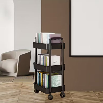 HomeCart | Carrito Estante Multiusos 3 En 1