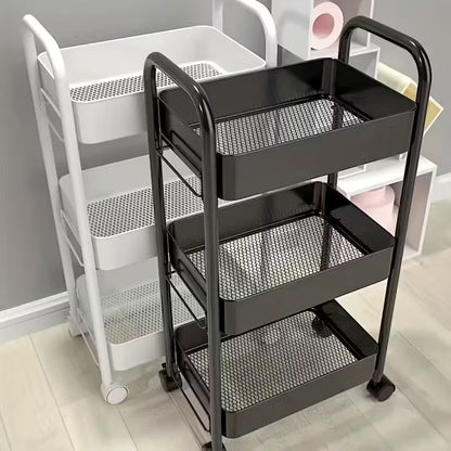 HomeCart | Carrito Estante Multiusos 3 En 1