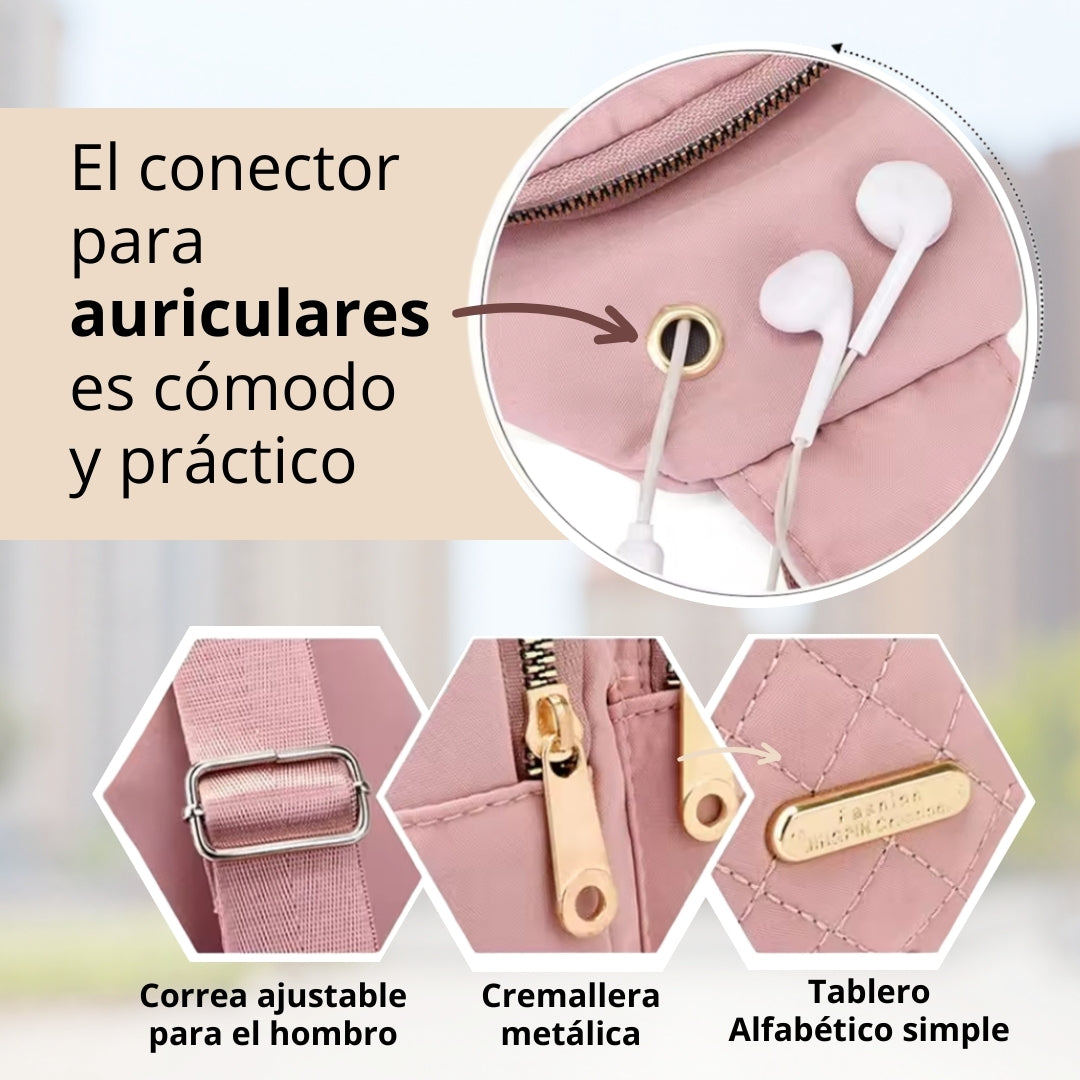 CityFlow | Bolso Cruzado Bandolera Antirobo