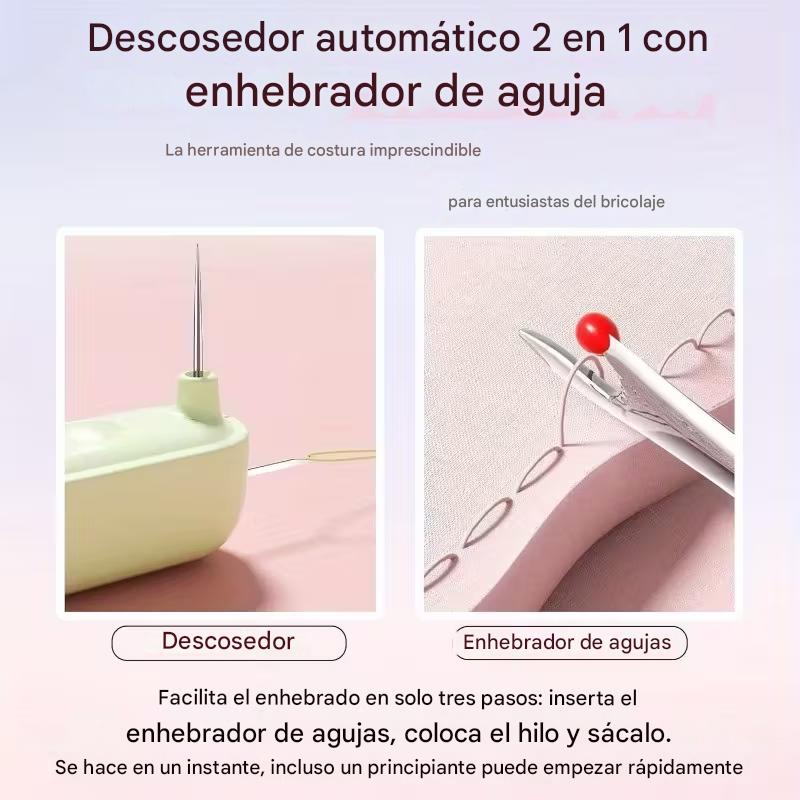 EnhebraPro | Enhebrador de agujas y descosedor 2 en 1